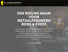 Tablet Screenshot of bons-evers.nl